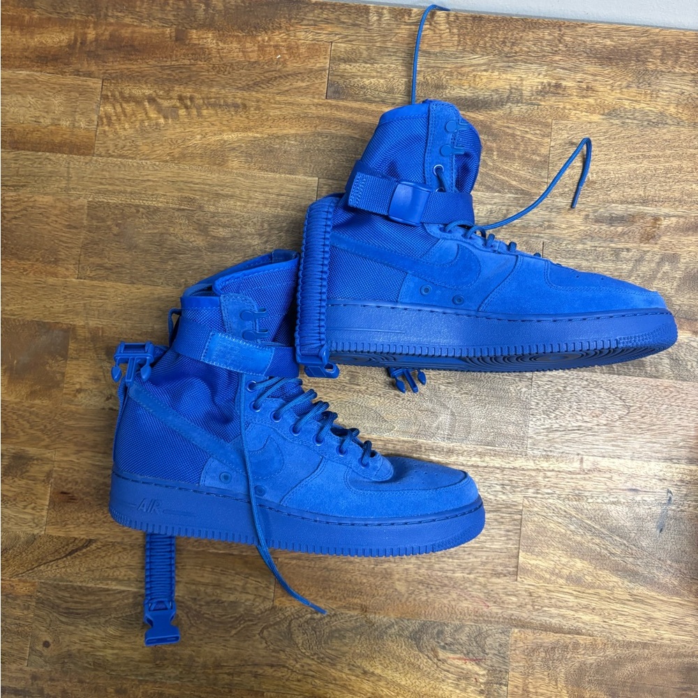 Nike Blue High-Top Airforce Ones